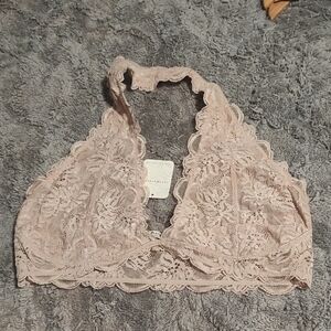 Free People Lace Bralette - Cream